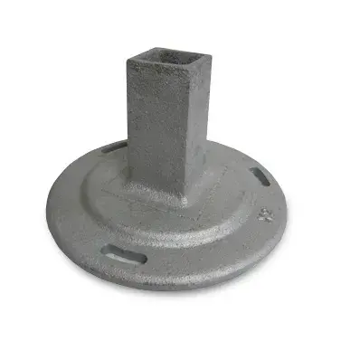 Cast Iron Pedestal Post Mounting Base