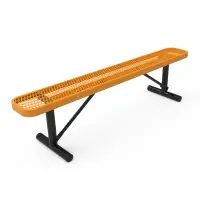 MyTCoat Expanded Metal Park Bench without Back