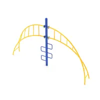 Freestanding Curved Helix Climber