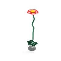 Freestanding Flower Stepper with Leaf