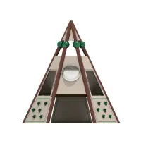 Freestanding Teepee Hideout