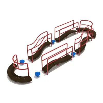 Freestanding Oval Balance Track