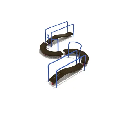 Freestanding Snake Balance Track