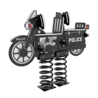 2 Seat Police Motorcycle Spring Bouncer
