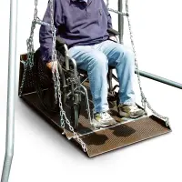 Wheelchair Swing Platform