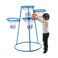 Angeles 4-Rings Basketball Stand with Storage Bag