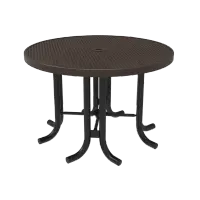MyTCoat Honeycomb Steel Round Patio Table