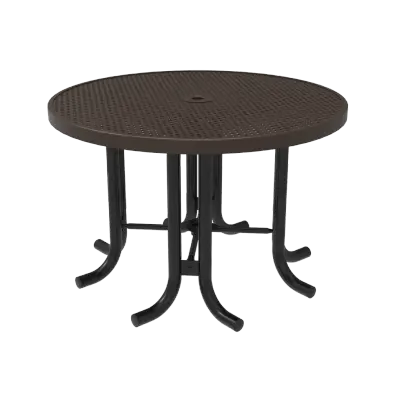 MyTCoat Honeycomb Steel Round Patio Table