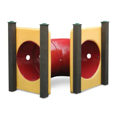 Freestanding 90° Tunnel with Mini Posts