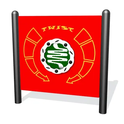 Freestanding Twist Panel