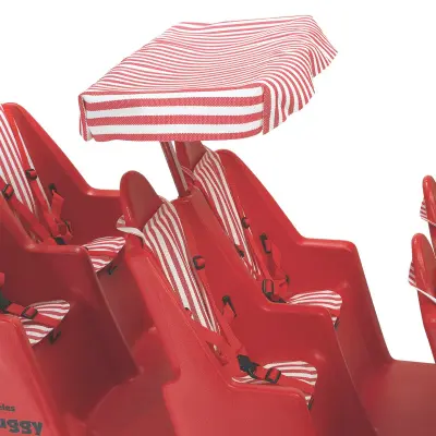 Angeles Bye-Bye Buggy Striped Canopy