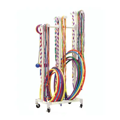 Jump Rope and Hoop Cart