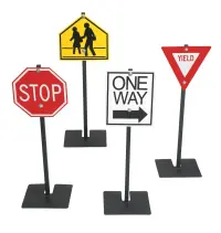 Angeles Road Signs (set of 4)