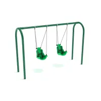 Elite Series 3.5 inch Arch Post Swing 8 Foot with Child Adaptive Seats