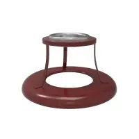 MyTCoat 32 Gallon Tiered Trash Receptacle Lid with Ash Tray