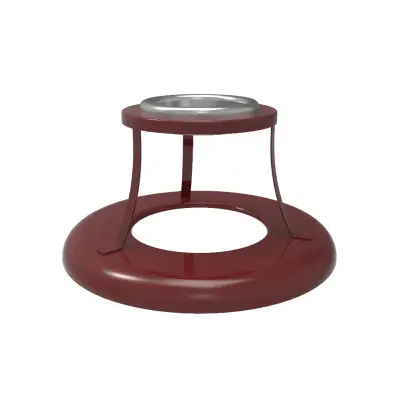 MyTCoat 32 Gallon Tiered Trash Receptacle Lid with Ash Tray