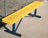 Essentials - Regal Style Park Bench Without Back