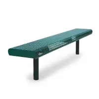 Essentials - Rolled Style Park Bench Without Back
