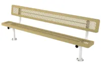 Regal Style Park Bench With Back