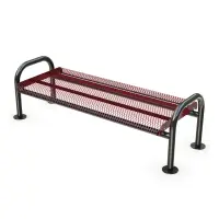 Modern Standard Style Park Bench Without Back