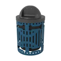 Bones Design Classic Style Trash Receptacle