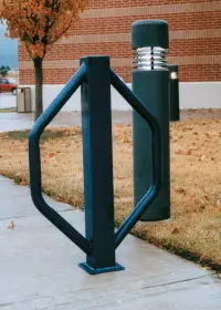 Post Bike Bollard Bicycle Rack