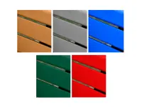 Recycled Plastic Galvanized Frame Picnic Table