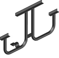 Surface Mount Clamp for Portable Tables