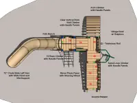 Clubhouse Recycled Playground