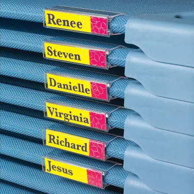 Angeles Cot Name Clip 5-Pack