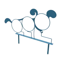 MyTCoat Three Hoop Puppy Jump