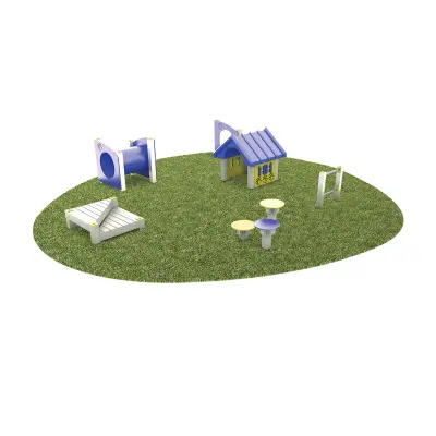Dog's Best Friend Recycled Plastic Dog Park Play Equipment