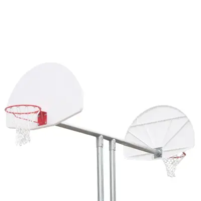 Double Basketball Backstop