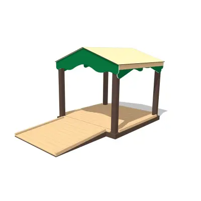 Drama Deck with Roof and Ramp