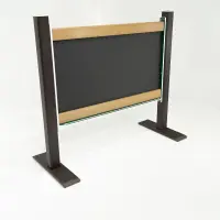 4 Feet Long Outdoor Magnetic Chalkboard