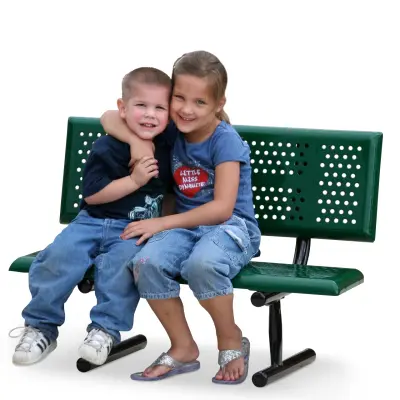 Early Years Bench With Back