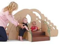 Crawl and Toddle with Brown Plastisol Decking