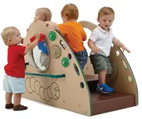 Crawl and Toddle with Brown Plastisol Decking