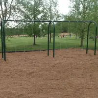 Elite Series 3.5 inch Arch Post Swing 8 Foot