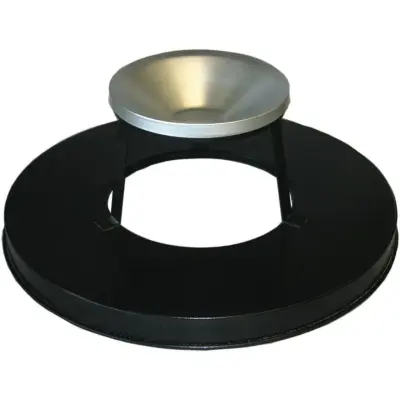 Ash Bonnet Flat Top for Trash Receptacles