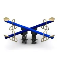 Four-Seat Teeter-Totter