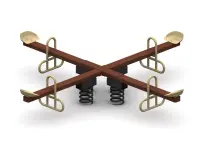 Four-Seat Teeter-Totter