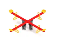 Four-Seat Teeter-Totter