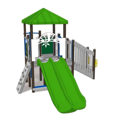 Francaise Recycled Plastic Playground