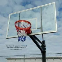Steel Playground Basketball System with Square Post