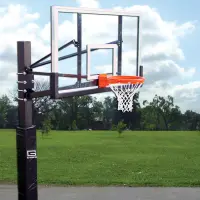 Steel Playground Basketball System with Square Post