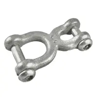 H Shackle Swing Seat Double Clevis Connector