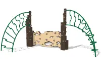 Half Dome Climbing Unit with Recycled Plastic