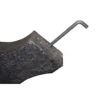 Frog Furnishings In-Ground J-Bolts (set of 4)