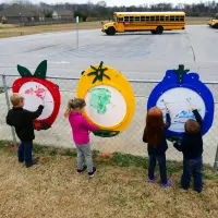 Outdoor Fruit Paint Panel